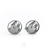 Germany / 50 Pfennig cufflinks / available with vintage request