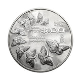 Mexico / monarch butterfly / 1987 / pendant / silver / without chain