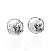 Germany / 50 Pfennig cufflinks / available with vintage request