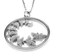 Mexico / Monarch butterfly / 1987 / Pendant / Silver / Christmas offer