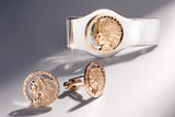 USA / Indian Head / Cuff links and money clip