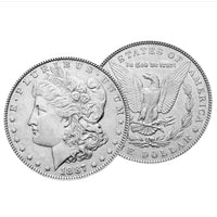 USA / Morgan Silver Dollar / Money Clip